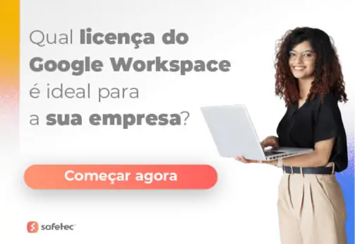 Licença ideal do Google Workspace